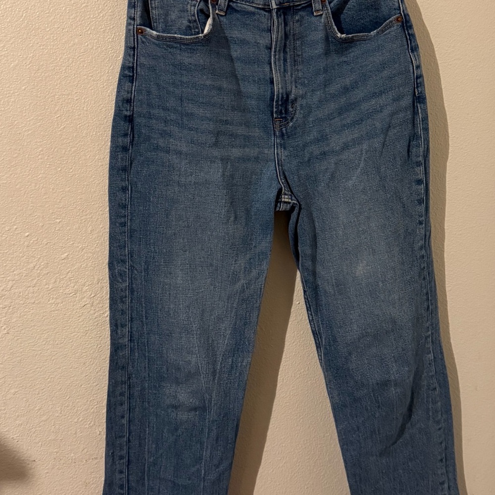 Abercrombie & Fitch High Rise Blue Jeans